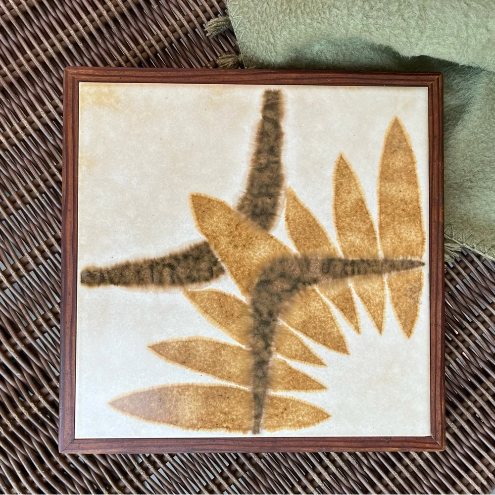 Ceramic Tile Trivet Wall Decor Art Italy